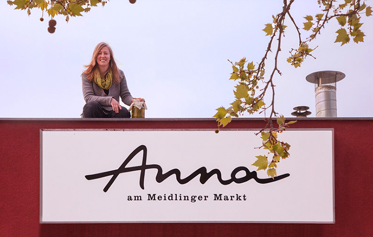 Agnes Schubert Grafik Design Anna am Markt Logo