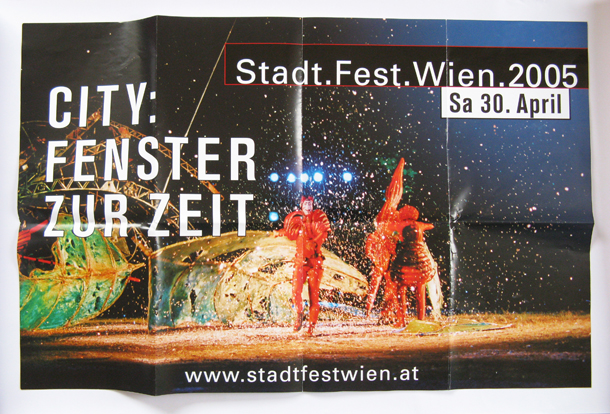 Agnes Schubert Grafik Design Stadtfest Wien Plakat